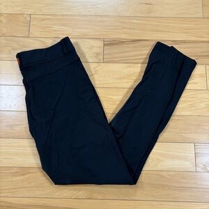Kerrits Equestrian Riding Pants Womens Sz M Black Knee Grip Breeches